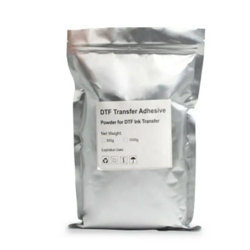 Hot Selling Good Quality Low DTF TPU Powder Black White Adhesive DTF Hot Melt Powder