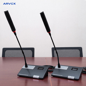 Arvox OEM cuộc họp thảo luận bảng có dây hội nghị kỹ thuật số với máy ảnh theo dõi hệ thống hội nghị Đại Biểu đơn vị Microphone - Product Image 6