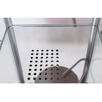 Máquina para hacer palomitas de maíz clásica, máquina para hacer palomitas de maíz, máquinas para hacer palomitas de maíz negras, carrito de palomitas con ruedas