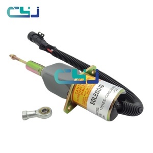 Válvula solenoide de parada CYJ 12V 1751ES-12A6UC4B3S1 SA-4161-12 SA-4161-24 87801213 87616313 para New Holland - Product Image 1