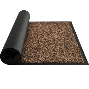 Tapis de sol de taille personnalisée commerciale élevée Logo Jacquard Technique support en caoutchouc PVC bienvenue tapis de porte d'entrée en Nylon - Product Image 4