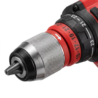 Perceuse sans fil sans balais S20-1 20V, mandrin sans clé 10 mm, 1800 tr/min, perceuse électrique professionnelle haute vitesse pour le travail du bois et le bricolage
