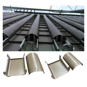 Tuile en acier traditionnelle en aluminium carrée légère durable pour la toiture industrielle de temple - Product Image 2