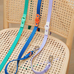 Sunraymascota Katı Makaron Özel Tasarım Lüks Su Geçirmez PVC Köpek Tasması ve Tasma Seti Eğitim ve Yürüyüş İçin - Product Image 1