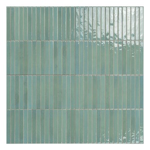 Piastrelle Pre-Tagliate Graz Sage 35 X 35 Cm Finitura Lucida Bordi Irregolari - Product Image 2