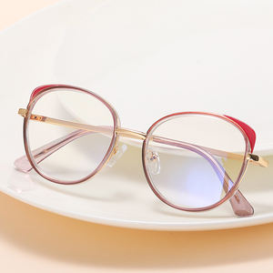 Cute cat Eye Eyeglasses <strong>Prescription</strong> Frame Sexy Lady Anti Blue Light Blocking Glasses <strong>Beauty</strong> Eyewear Delicate Girlfriend Gift - Product Image 2