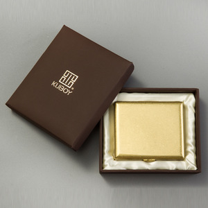 Caja <span class=keywords><strong>de</strong></span> cigarrillos <span class=keywords><strong>de</strong></span> metal, 20 unidades, material <span class=keywords><strong>de</strong></span> cobre puro, cubierta <span class=keywords><strong>de</strong></span> vuelco <span class=keywords><strong>de</strong></span> latón <span class=keywords><strong>de</strong></span> doble cara, puede poner <span class=keywords><strong>humo</strong></span> - Product Image 5