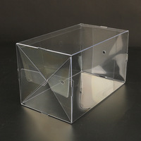 Boîte en plastique PVC super présentoir de tailles multiples Boîte cadeau transparente Star Delu Doll Violence Bear Storage and Cosmetic