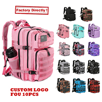 Sac à dos tactique personnalisé avec logo, imperméable, Tatica Mochila Tactico, 25l 45l 900D Oxford, Crossfit, Gym, Fitness, Sport