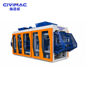 Macchine per la produzione di mattoni: Macchina automatica per blocchi cavi QT18-15 ad alta capacità, per la produzione di cordoli e pavimentazioni in cemento con motore PLC - Product Image 2