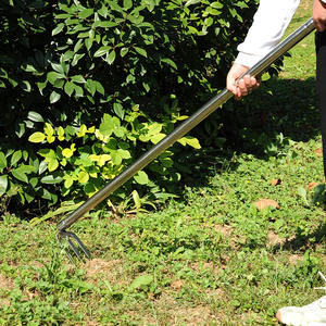 คราดสวนสแตนเลส 1.2 เมตร เครื่องมือกำจัดวัชพืชกลางแจ้งสำหรับปลูกและซ่อมแซม - Product Image 4