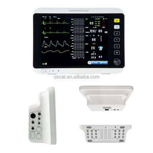 Monitor Multiparamétrico Veterinario OSCAT para Pacientes, ECG, SpO2, NIBP, Monitor de Signos Vitales para Hospital Veterinario - Product Image 2