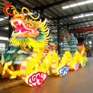 Chinese New Year Festival Decorations Dragon Lantern For Sale