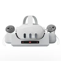 Lumière LED Station de chargement VR Base de chargement Support Accessoires de jeu pour Oculus/Meta Q3