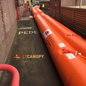 Barrière anti-inondation LTCANOPY en PVC, barrage d'urgence portable pour les secours en cas de catastrophe - Product Image 4