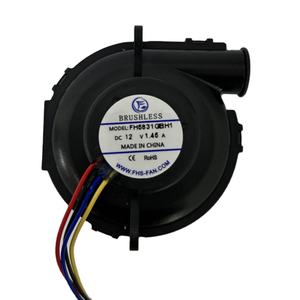 Ventilador centrífugo pequeno sem escova de alta pressão para caracol silencioso de 12V DC 58x36mm - Product Image 2