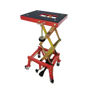 Elevador Hidráulico para Motocicletas de 300 LBS (135 KG), Soporte de Tijera para Bicicletas y <span class=keywords><strong>ATV</strong></span>, Mesa Elevadora - Product Image 1