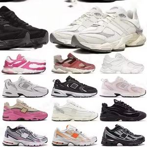 2026 Hot Sale New High Quality Genuine Leather <b>Cushioning</b> Balance <b>Shoes</b> Walking Casual Women Fashion Sneakers Men Sports NBCE - Product Image 1