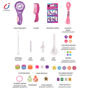 Chengji enfants tressage coiffures créatif intéressant décoration <span class=keywords><strong>accessoire</strong></span> éducatif outil électrique mode cheveux Beader <span class=keywords><strong>jouet</strong></span> ensemble - Product Image 3