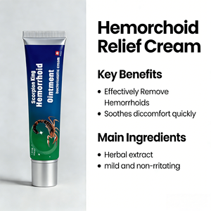 Krim Perbaikan Lembut Bebas Hormon dengan Bahan Organik yang Aman untuk Kehamilan untuk Penggunaan pada Prolaps Hemoroid Internal. - Product Image 4