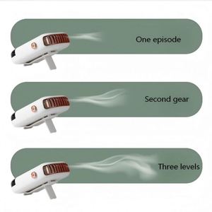 Affichage numérique LED, peut être accroché à la taille, équipé d'une corde de suspension, petit ventilateur portable à porter à la taille - Product Image 4
