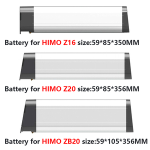 Batería Plegable para Bicicleta Eléctrica EU, 36V 10.4Ah 12.8Ah 14Ah, Repuesto/Actualización para HIMO Z16 Z20 - Product Image 3