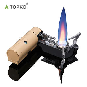 Estufa de Gas Portátil Topko de 1 Quemador con Cilindro, Cocina Profesional para Acampar y Senderismo - Product Image 6