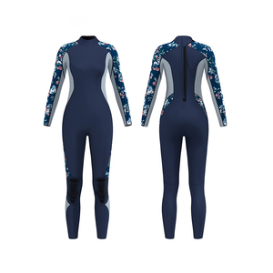 맞춤형 성인 여성용 앞면 로고 방수 방풍 플랫락 풀커버 UPF50+ 따뜻한 신축성 네오프렌 SUP 웻슈트 - Product Image 6