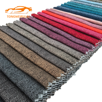 Kain Rajut 100% Poliester untuk Sofa, Gorden, Sarung Kursi - Sampel Gratis Tersedia, Tekstur Seperti Katun, Laminasi HDPE Sedang