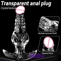 Plug anal d'entraînement avec nœud, plug anal tentaculaire portable, dilatateur anal conique, masseur de prostate fantaisie, jouet pour point G, masturbation