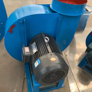 Ventilateur centrifuge industriel haute pression bleu avec moteur intégré - Product Image 2