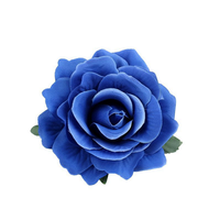 En gros, Têtes de fleurs en soie rose pour décoration murale florale, accessoires floraux pour chapeaux de paille et accessoires de mariage DIY