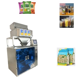 Red Date Packing Machine Granule Filling Packing Machine Rice Premade Bag Filling Machine - Product Image 1