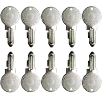 2/5/10 pièces Clé de contact M4500 1407-621-012-00 pour tracteur Iseki compatible avec les tracteurs de la série TX, compatibles avec TX1300 TX1500 TX1510F TX2140