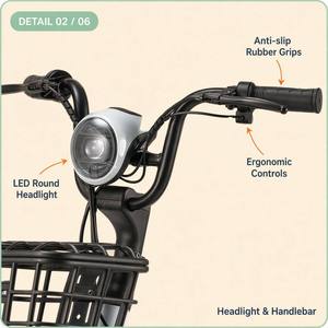 Mini-motos Yaben pour usage extérieur, 48V, moteur 350W, vitesse maximale 25 km/h, batterie au plomb-acide - Product Image 5