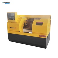 Tour à métaux CNC entièrement automatique CK6130 SIE MENS System Small Mini
