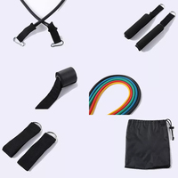 Meilleure Vente Kit d'Exercice à Domicile 11 Pièces en Caoutchouc Élastique Bande de Fitness Personnalisable avec Logo Set de Bandes de Résistance TPE
