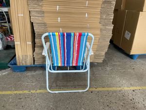 Silla Reclinable Multifuncional Portátil Plegable con Respaldo de Metal, Silla de Playa para Ocio al Aire Libre, Picnic y Camping, Sillas de Playa - Product Image 4