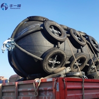 Florescence Yokohama Black Natural Rubber Pneumatic Fenders ISO9001 Certified 2-Year Warranty Made China for Shipyard Ship Tug