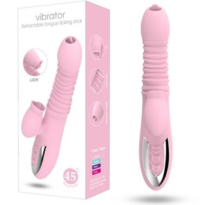 Vibrador AV con Calor y Movimiento de Empuje, Estimulador de Clítoris, Vaginal y Anal para Mujeres, Juguete Sexual para Adultos - Product Image 1