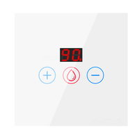 Interruptor Inteligente WiFi SIXWGH para Caldera, 10A, 1 Canal, 1 Vía, Panel Táctil, Monitor de Energía, Temporizador de Cuenta Regresiva, Control por Voz con Alexa y Google