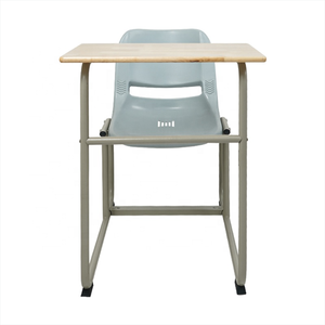 Bureaux et chaises pour étudiants, fabricant de mobilier scolaire, table d'école en bois intégrée avec chaises individuelles - Product Image 3