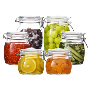 Hot selling bottles storage jar candle jars glass with low price