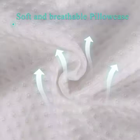 Oreiller personnalisé pour couple à la maison pour dormir sur le côté oreiller en mousse à mémoire de forme à rebond lent oreiller en forme de contour pour la pause déjeuner relaxation
