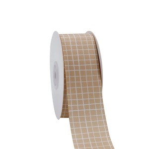 Ruban gros-grain personnalisé en polyester/coton recyclé avec motif imprimé pailleté, largeur 1-1/2 pouces, pour emballage cadeau, cheveux, bricolage et décoration intérieure - Product Image 6