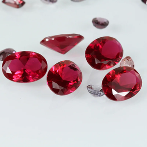 Luster đệm cắt asscher phòng thí nghiệm phát triển <span class=keywords><strong>Ruby</strong></span> Pigeon máu đỏ GRC chứng nhận giá mỗi <span class=keywords><strong>Carat</strong></span> bán buôn - Product Image 2