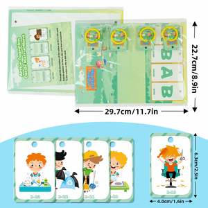96 Tarjetas <span class=keywords><strong>de</strong></span> Cognición para Juego <span class=keywords><strong>de</strong></span> Asociación y Entrenamiento <span class=keywords><strong>de</strong></span> la Imaginación, Educación Temprana, Aprendizaje y Descripción <span class=keywords><strong>de</strong></span> Acciones - Product Image 6