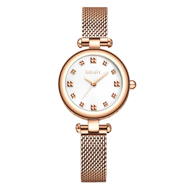 Luxury Women's Quartz Watch New OEM Girl Waterproof Stainless Steel Fashion Business Fashion Ladies Wrist Watch