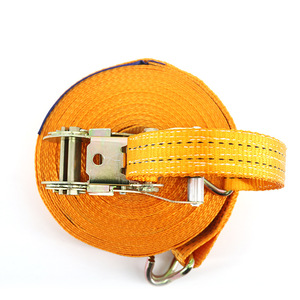 Zhongyu Rope <b>Net</b> Belt <b>Cargo</b> Lashing Strap 5cm 3T Ratchet Tensioner For Truck Container Transport - Product Image 3