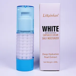 Serum krim Losion kapsul mutiara putih untuk melembabkan memutihkan dengan harga pabrik grosir